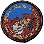 The Girl Scouts - Arizona Catcus-Pine Council archaeology badge